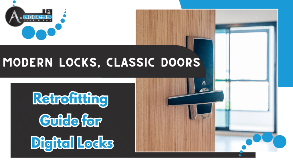 A-Access Lock & Key_Retrofitting old doors with digital door lock